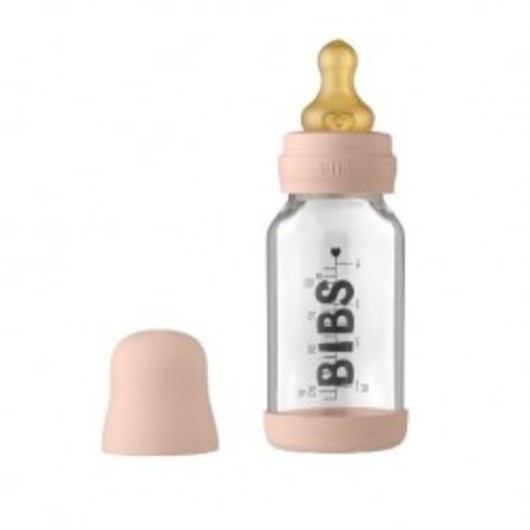 Bibs Baby Nappflaska, Komplett Set 110 Ml Blush