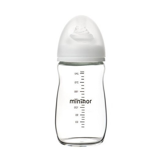 Mininor, Nappflaska I Glas, 240 Ml