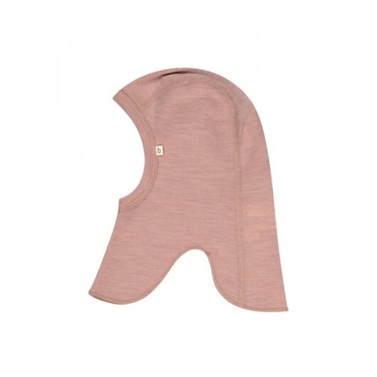 Balaclava I 100% Ekologisk Merinoull För Bebisar Och Barn, Tunn Design - 1 Lager Tyg 98/104 Soft Rose