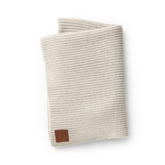 Elodie, Stickad Filt, Vanilla White