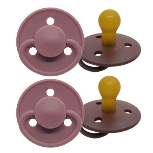 Mininor - 2 Pack, Storlek 1 (0-6 Mån.), Rund - Latex