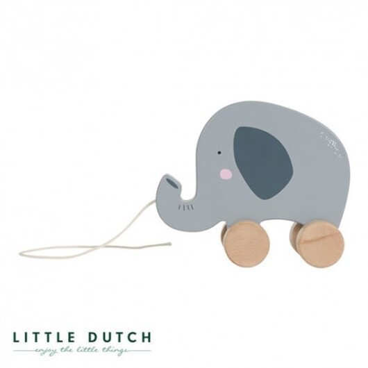 Little Dutch, Dragdjur, Mild Blå - Elefant
