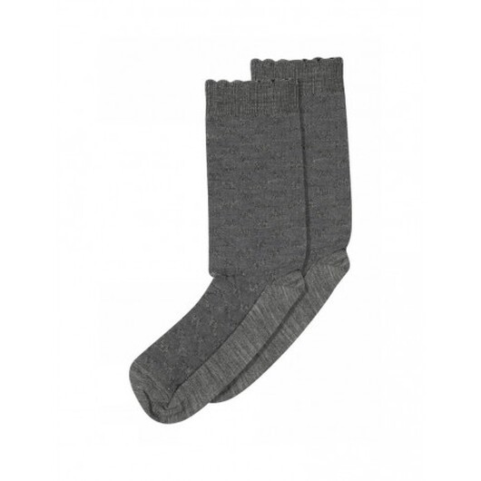 Mp Strumpor, Mönstrade Damstrumpor I Ull/silkemix