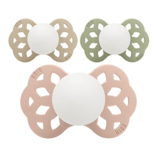 Bibs Infinity Night, Storlek 1 (0-6 M), Symetrisk - Silikon