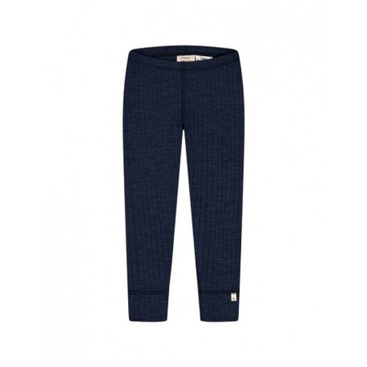 Långärmad T-shirt Med Granddad-knäppning, Dropneedle-stickad, 100% Merinoull, Oeko-texÂ®