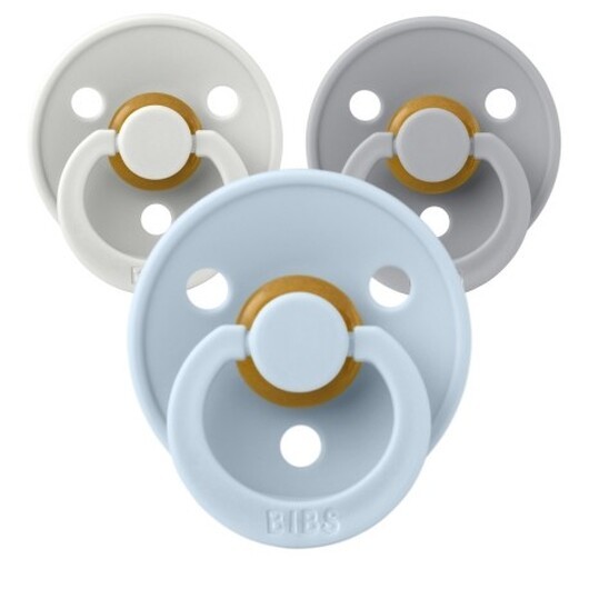 Bibs Colour, Storlek 2 (6+ Mån.), Rund | Latex