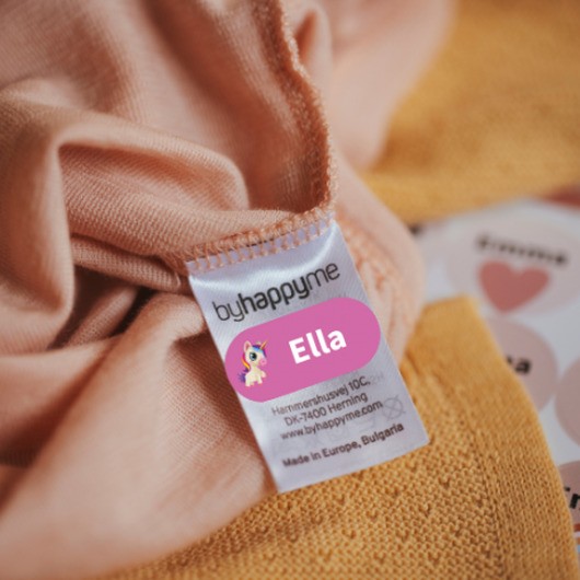 118 Namnlappar - Blandpaket