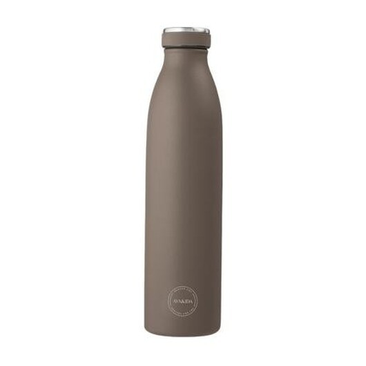 Aya&ida, Drinking Bottle, Vattenflaska Med Lock, 750 Ml, Driftwood