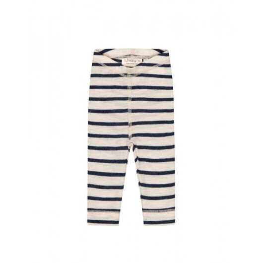 Randiga Leggings I 100% Merinoull, Oeko-texÂ® 56 Nature/navy Melange