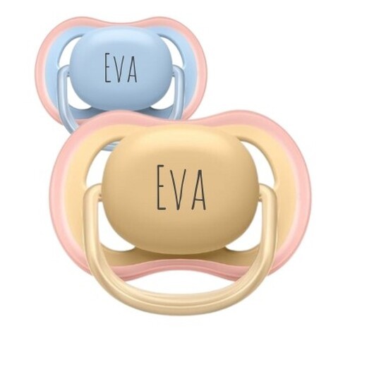 Philips Avent  Ultra Air, Storlek 1 (0-6 Mån.), Symmetrisk - Silikone , Namnnappar , 5-pack