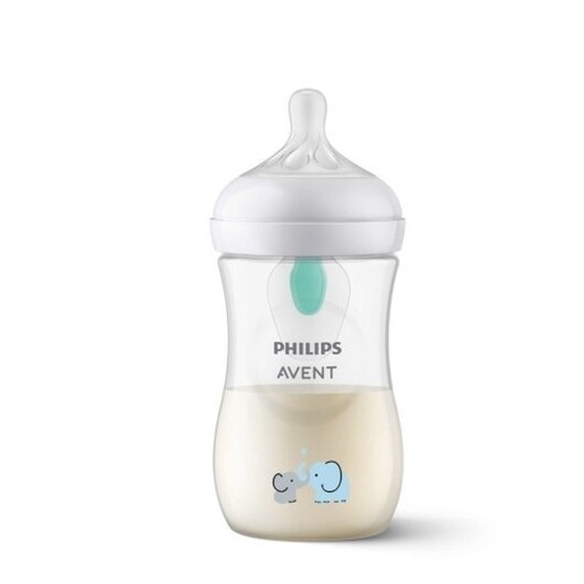 Philips Avent, Natural Response Afv Nappflaska Elefant, 260 Ml, Ålder 1m+