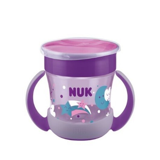 Nuk  Mini Magic Cup Night, Drickskopp, Purple, 6+m