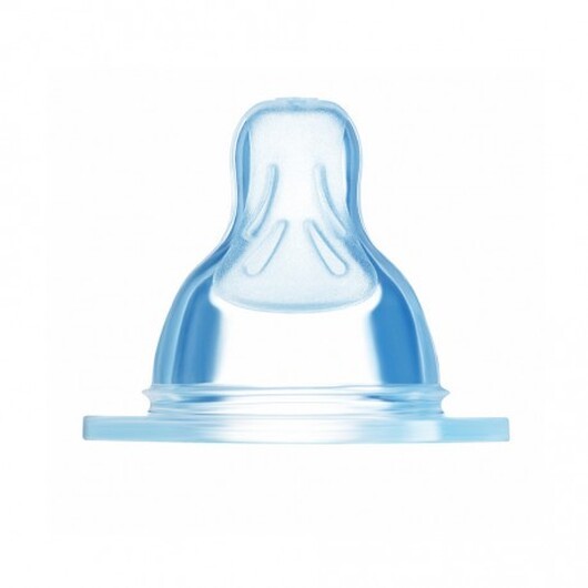 Mam,  Teats 2-pack, Size 1 (0m+), Transparent