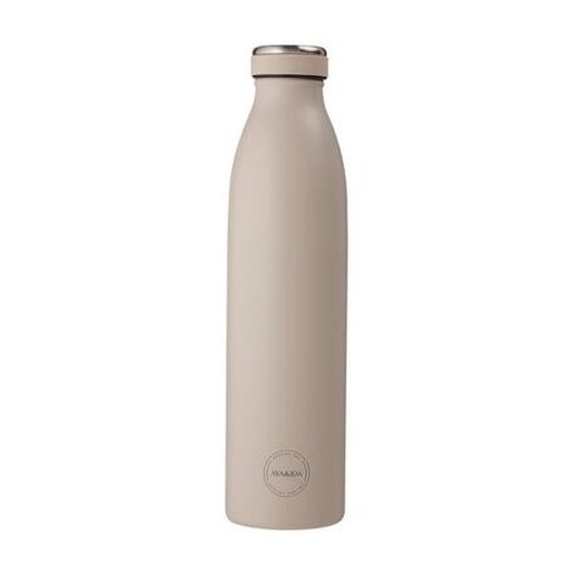 Aya&ida,  Drinking Bottle, Vattenflaska Med Lock, 750 Ml, Cream Beige