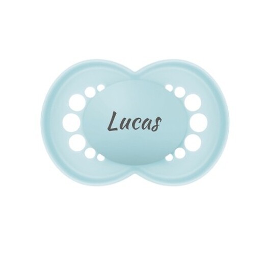 Mam Original,  Storlek 2 (6-16mån), Symetrisk - Silikon, Namnnappar