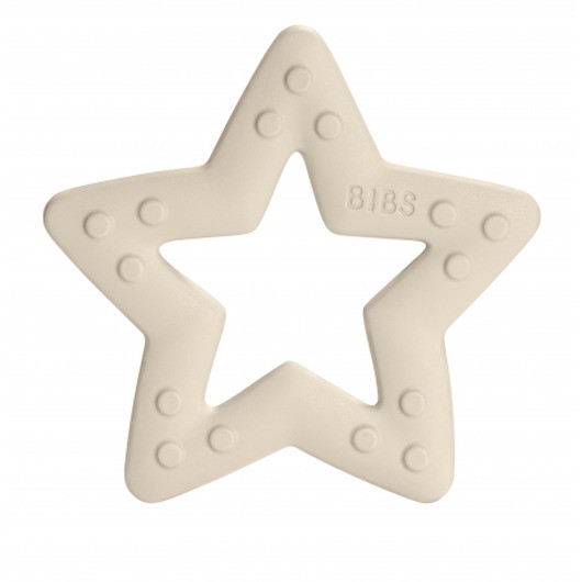 Bibs Baby Bitie, Bitring, Star, Ivory