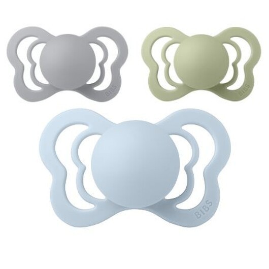 Bibs Couture, Storlek 2 (6+ Mån.), Ortodontisk - Latex