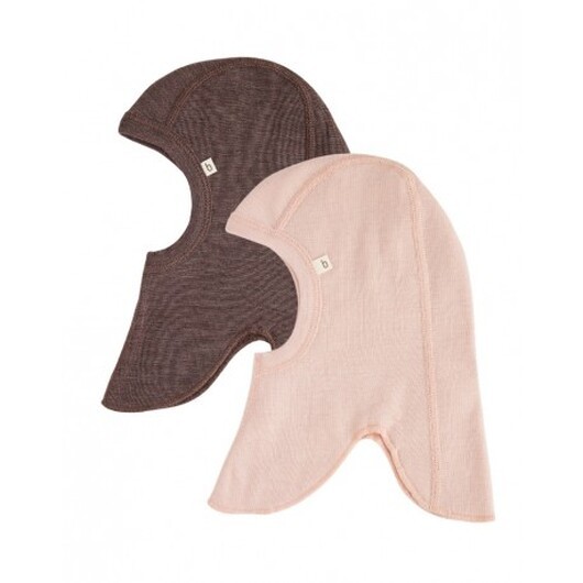 Balaclava I 100% Ekologisk Merinoull För Bebisar Och Barn, Tjock Design - 2 Lager Tyg, 2-pack