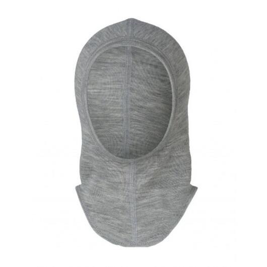 Balaklava I En Kombination Av Ull Och Siden 86/92 Light Grey Mélange