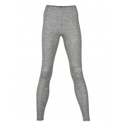 Damleggings I Merinoull 38/40 Light Grey Mélange