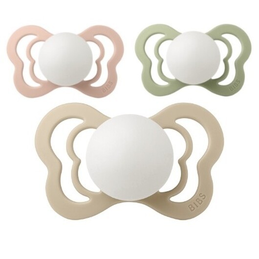 Bibs Couture Night Glow, Storlek 2 (6+ Mån), Ortodontisk - Latex