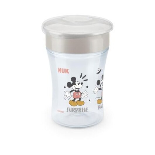 Nuk  Mini Magic Cup, Disney Drickskopp, Mickey Grey, 8+m