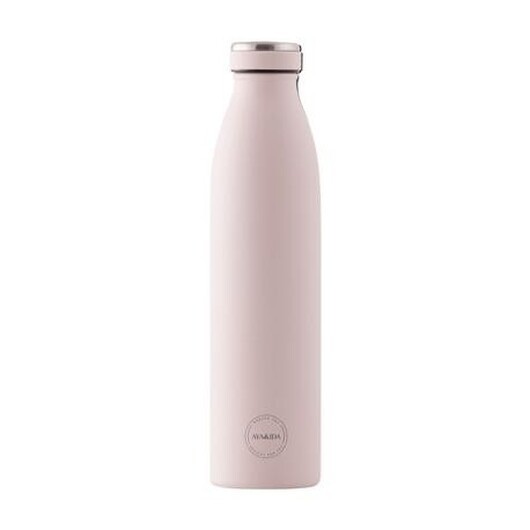 Aya&ida,  Drinking Bottle, Vattenflaska Med Lock, 750 Ml, Soft Rose