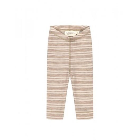 Randiga Leggings I 100% Merinoull, Oeko-texÂ® 68 Beige/nature Melange