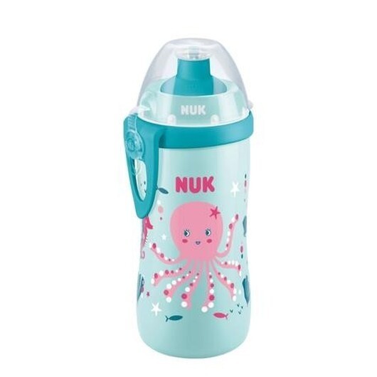 Nuk  Junior Cup - Byter Färg, Dricksflaska, Mint, 18+m