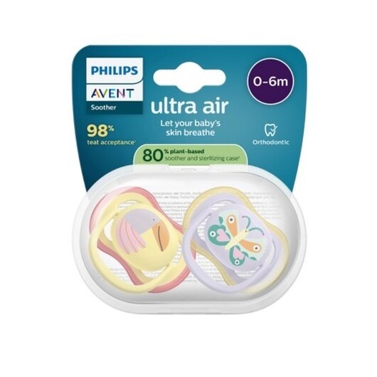 Philips Avent, 80% Växtbaserad, Ultra Air, Strl. 1 (0 - 6 Mån)