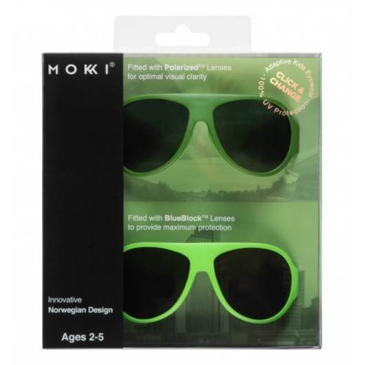 Mokki Eyewear, Click & Change, Urban + Outdoor - Solglasögon, 2-5 År
