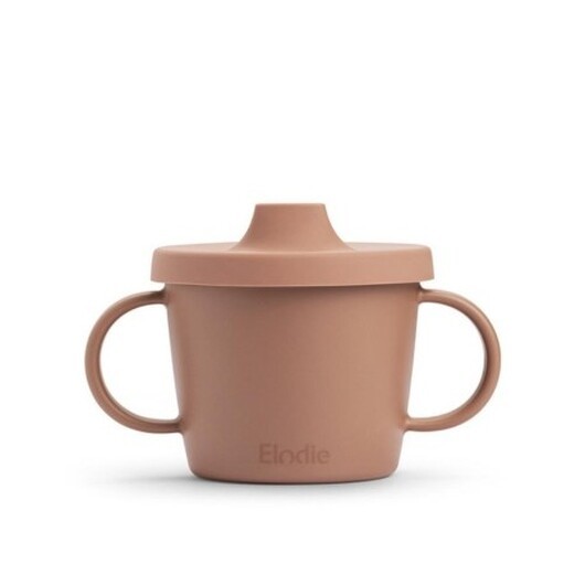 Elodie, Sippy Cup, Soft Terracotta