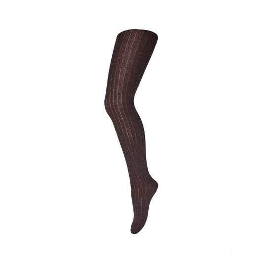 Barn Strumpbyxor I Merinoull Dark Brown 100