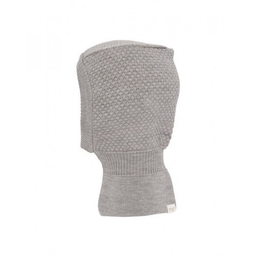 Mp Oslo Balaklava, 100% Ull & Bomullsfoder, Oeko-texÂ® Light Brown Melange 47