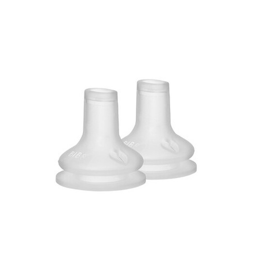Bibs,  Flasknapp, 2-pack, Silicone, Spout