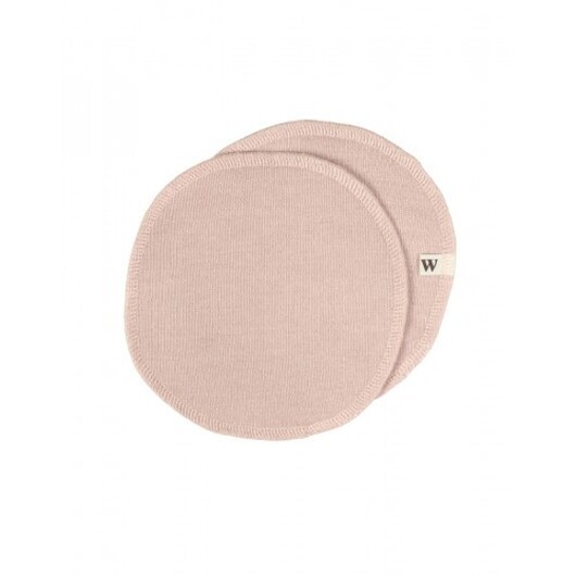 Amningsinlägg I 100% Ekologisk Merinoull, 1 Set, Oeko-texÂ® Rose Melange Medium (ca. 15 Cm I Diameter)