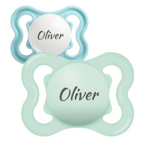 Mam Supreme, Storlek 1 (0-6mån), Symetrisk - Silikon, Namnnappar