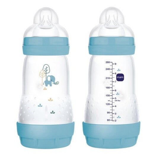 Mam, Easy Start Anti-colic, Str. 260 Ml., Blå
