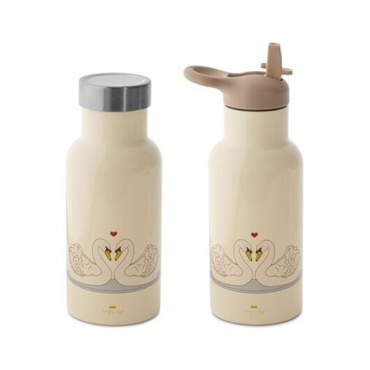 Konges Sløjd,  Termosflaska/ Drickflaska, 350 Ml, Swan Beige