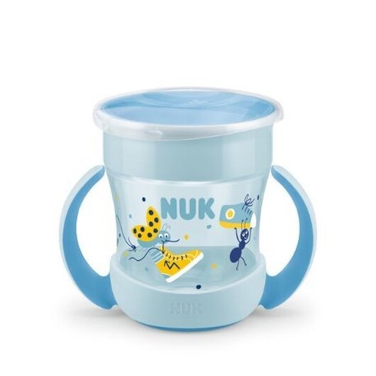 Nuk  Mini Magic Cup, Drickskopp, Light Blue, 6+m