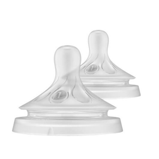 Philips Avent, Natural Response Napp 2-pack, Ålder 0m