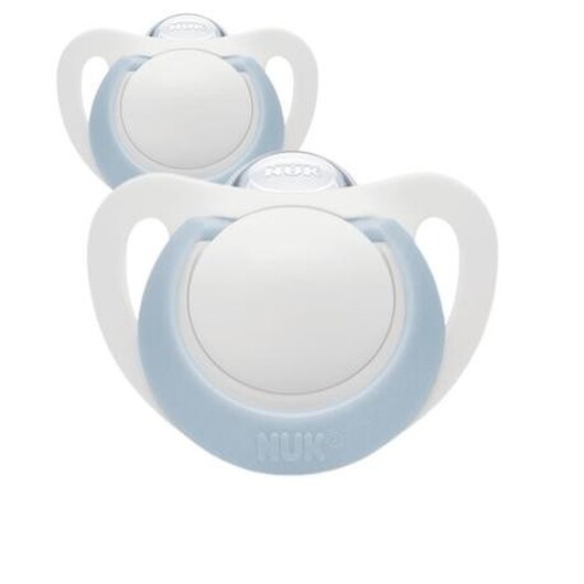 Nuk Star, Storlek 0 ( 0-2 Mån.), Anatomisk - Silikon