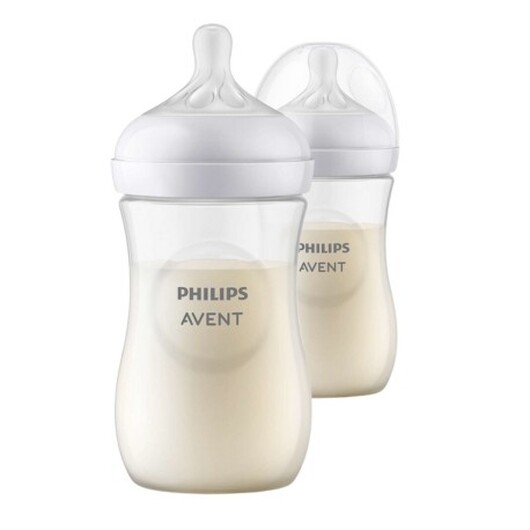 Philips Avent, Natural Response Nappflaska, 260 Ml, 2-pack, Ålder 1m+