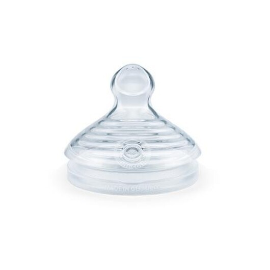 Nuk Nature Sense, Flasknapp - 2-pack, M 0-6 Månader