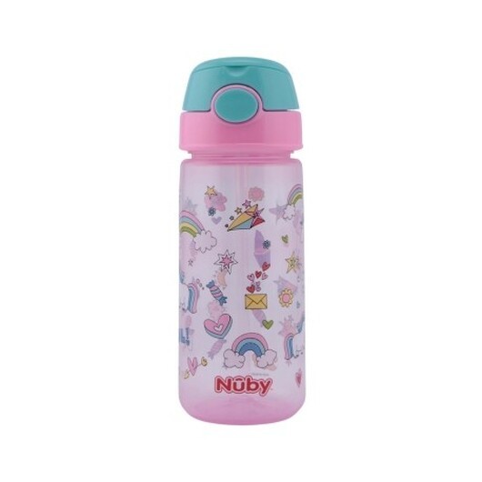 Nüby, Pipmugg Med Sugrör, 3 År, Pink