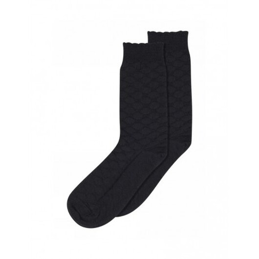 Mp Strumpor, Mönstrade Damstrumpor I Ull/silkemix