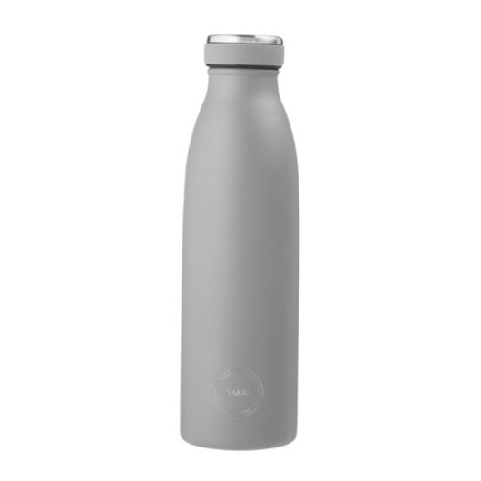 Aya&ida, Drinking Bottle, Vattenflaska Med Lock, 500 Ml, Light Grey