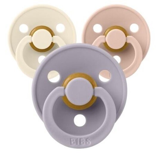 Bibs Colour, Storlek 1 (0-6mån), Ortodontisk - Latex