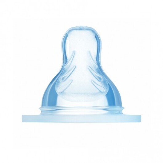 Mam, Teats 2-pack, Size X (6m+), Transparent