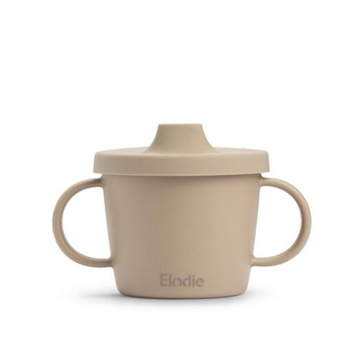 Elodie, Sippy Cup, Pure Khaki